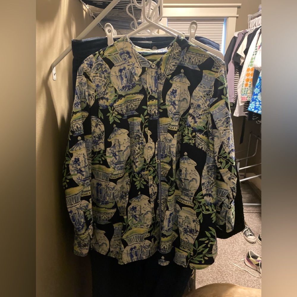 Talbots button up top